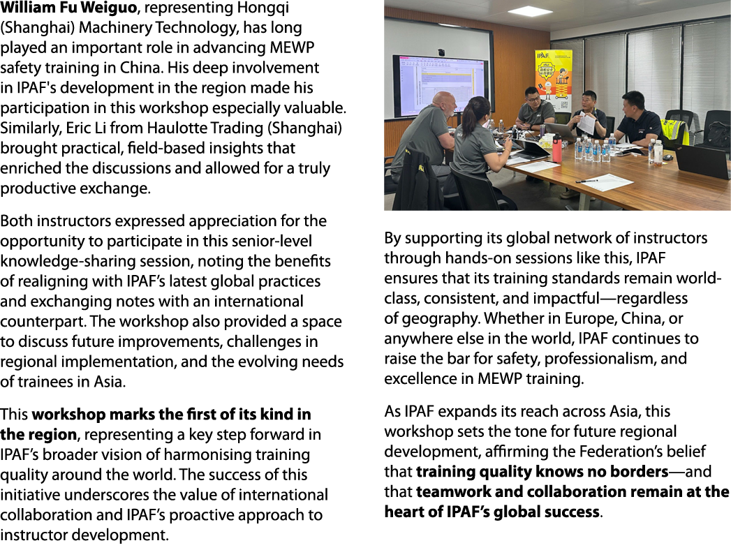 William Fu Weiguo, representing Hongqi (Shanghai) Machinery Technology, has long played an important role in advancin...